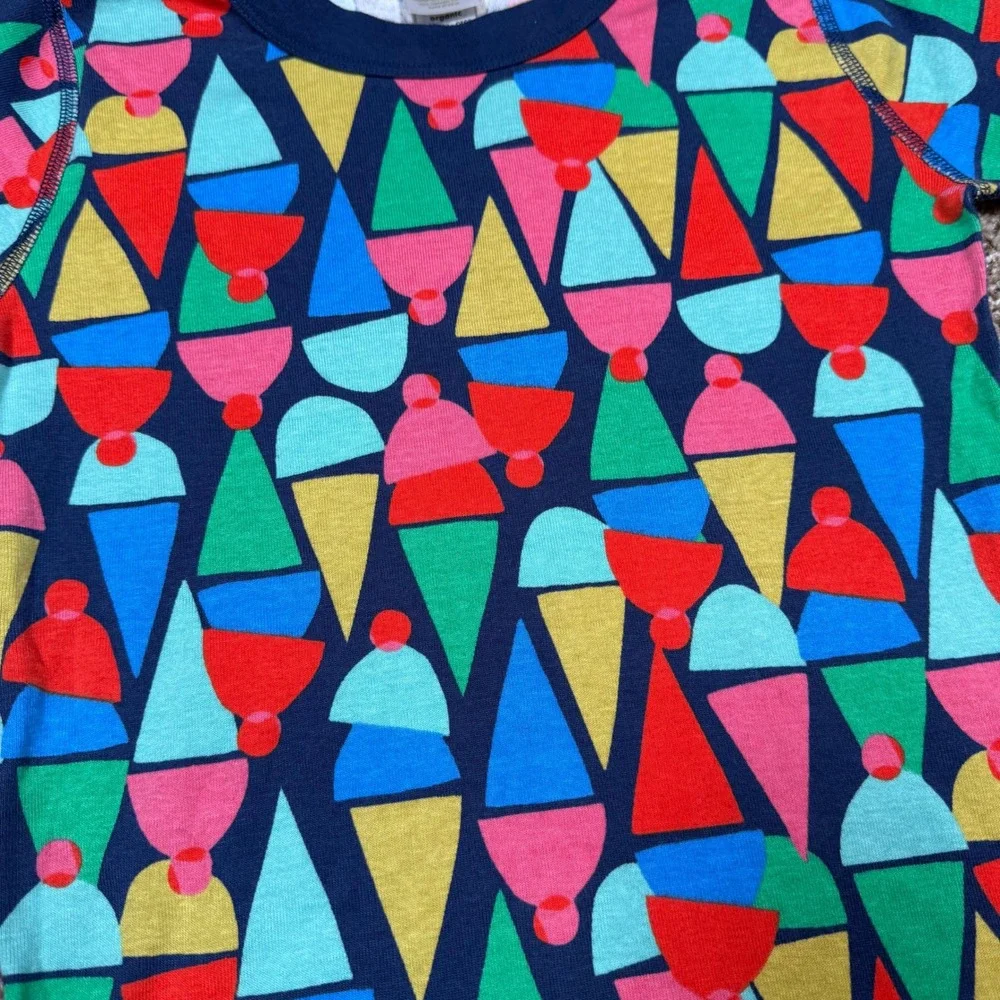 Hanna Andersson‎ Organic Cotton Pajama Top Ice Cream Cone Print